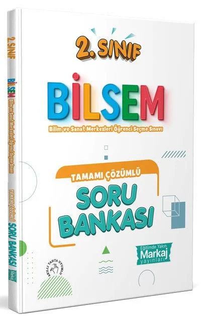 2. Sınıf Bilsem Tamamı Çözümlü Soru Bankası - Markaj Yayınları 2. Sınıf Bilsem Tamamı Çözümlü Soru Bankası - Markaj Yayınları