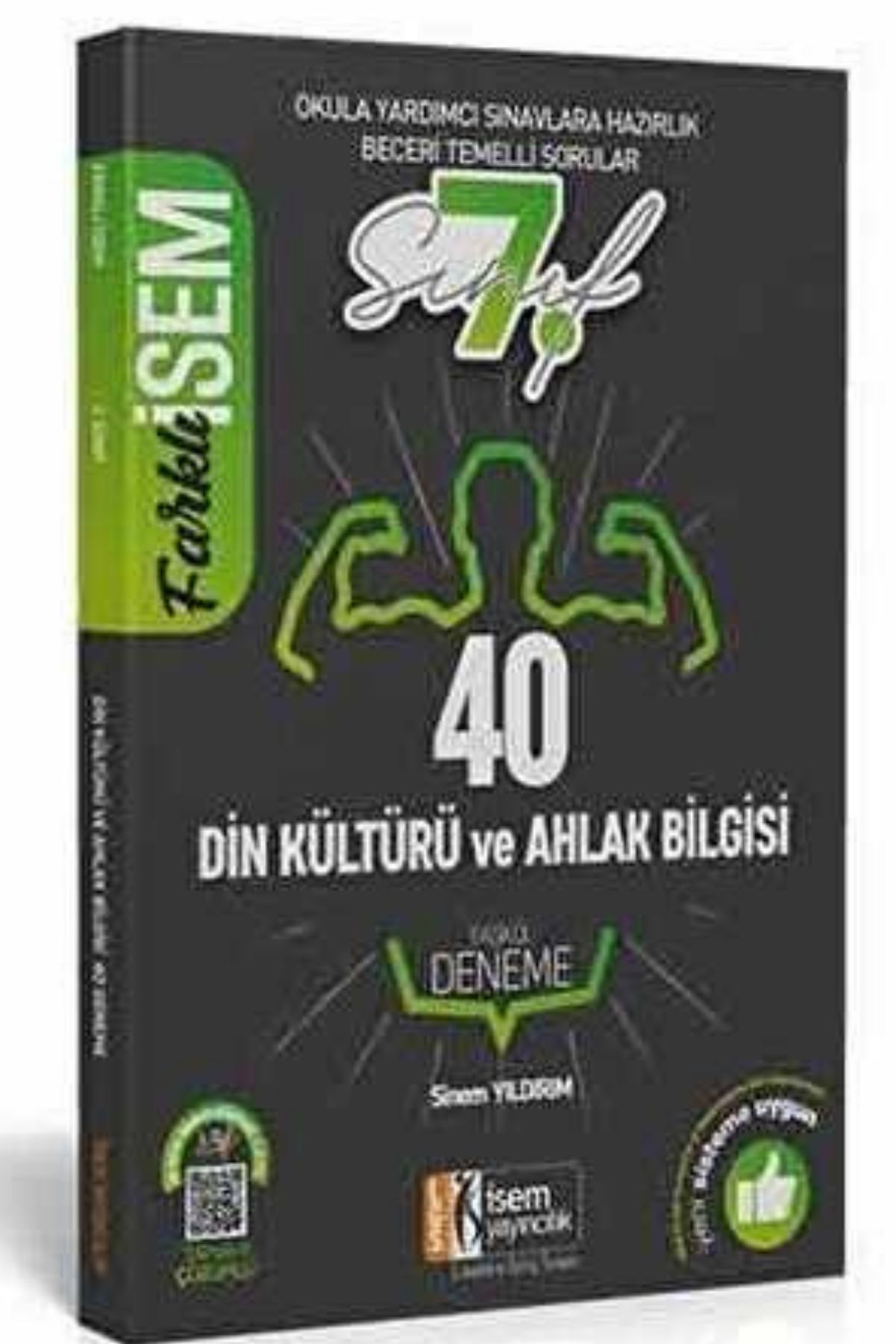 2021 Farklı İsem 7. Sınıf Din Kültürü ve Ahlak Bilgisi Tamamı Çözümlü 40 Fasikül Deneme İsem Yayıncılık
