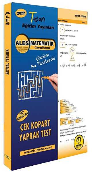 2022 ALES Matematik Çek Kopar Yaprak Test 2022 ALES Matematik Çek Kopar Yaprak Test