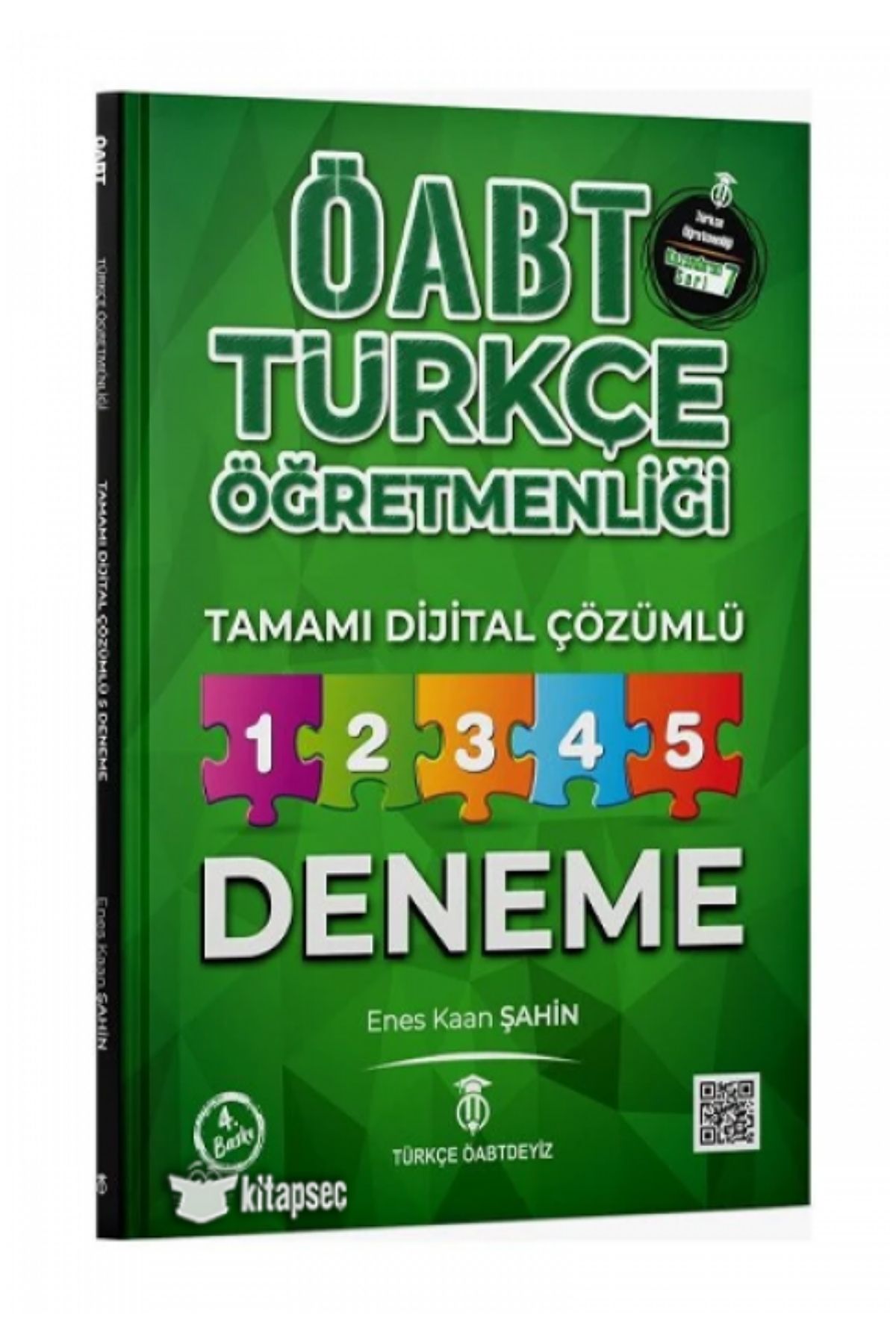 2023 ÖABT Türkçe Öğretmenliği 5 Deneme Çözümlü Türkçe ÖABTDEYİZ