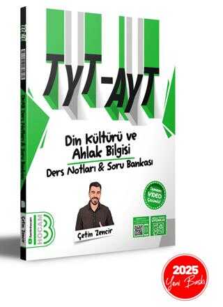2023 TYT - AYT Din Kültürü ve Ahlak Bilgisi Video Destekli Konu Anlatımı ve Tamamı Video Çözümlü Soru Bankası Benim Hocam Yayınları 2023 TYT - AYT Din Kültürü ve Ahlak Bilgisi Video Destekli Konu Anlatımı ve Tamamı Video Çözümlü Soru Bankası Benim Hocam Yayınları