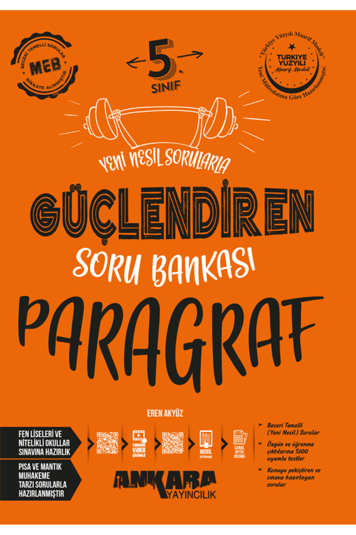 2025-2026 5. Sınıf Paragraf Yeni Nesil Sorularla Güçlendiren Ve Pekiştiren Soru Bankası 2025-2026 5. Sınıf Paragraf Yeni Nesil Sorularla Güçlendiren Ve Pekiştiren Soru Bankası