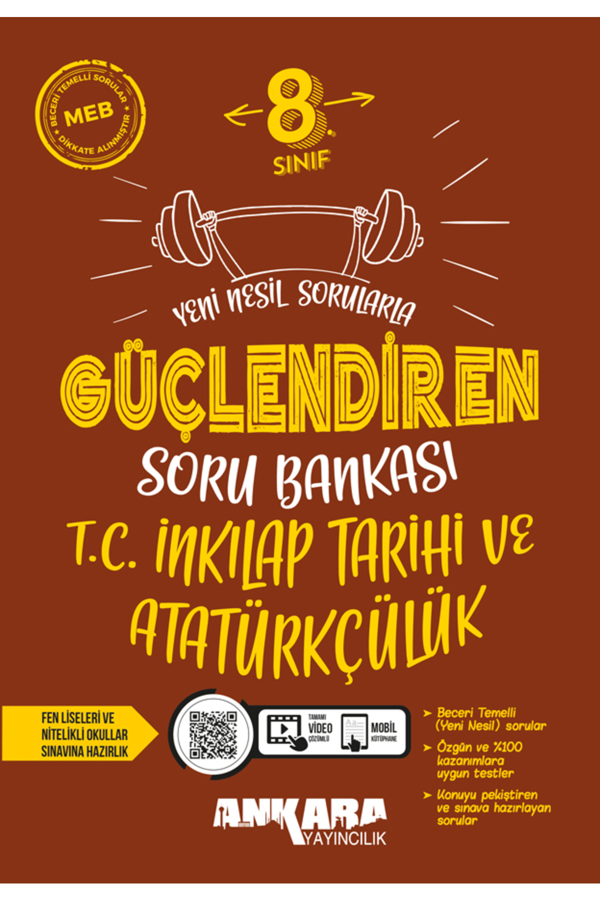 2025-2026 Müfredat 8. Sınıf İnkılap Tarihi ve Atatürkçülük Güçlendiren Soru Bankası