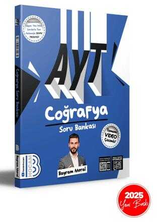 2025 AYT Coğrafya Tamamı Video Çözümlü Soru Bankası
