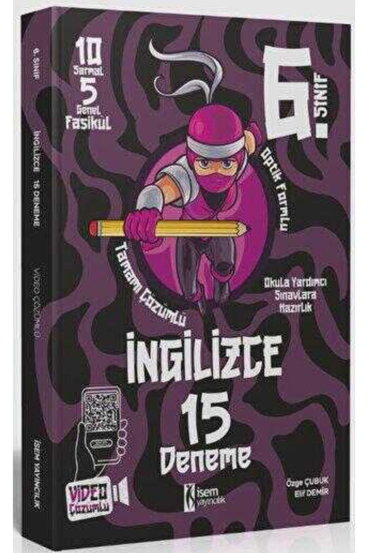 2025 İsem Yayınları 6. Sınıf İngilizce 15 Deneme 2025 İsem Yayınları 6. Sınıf İngilizce 15 Deneme