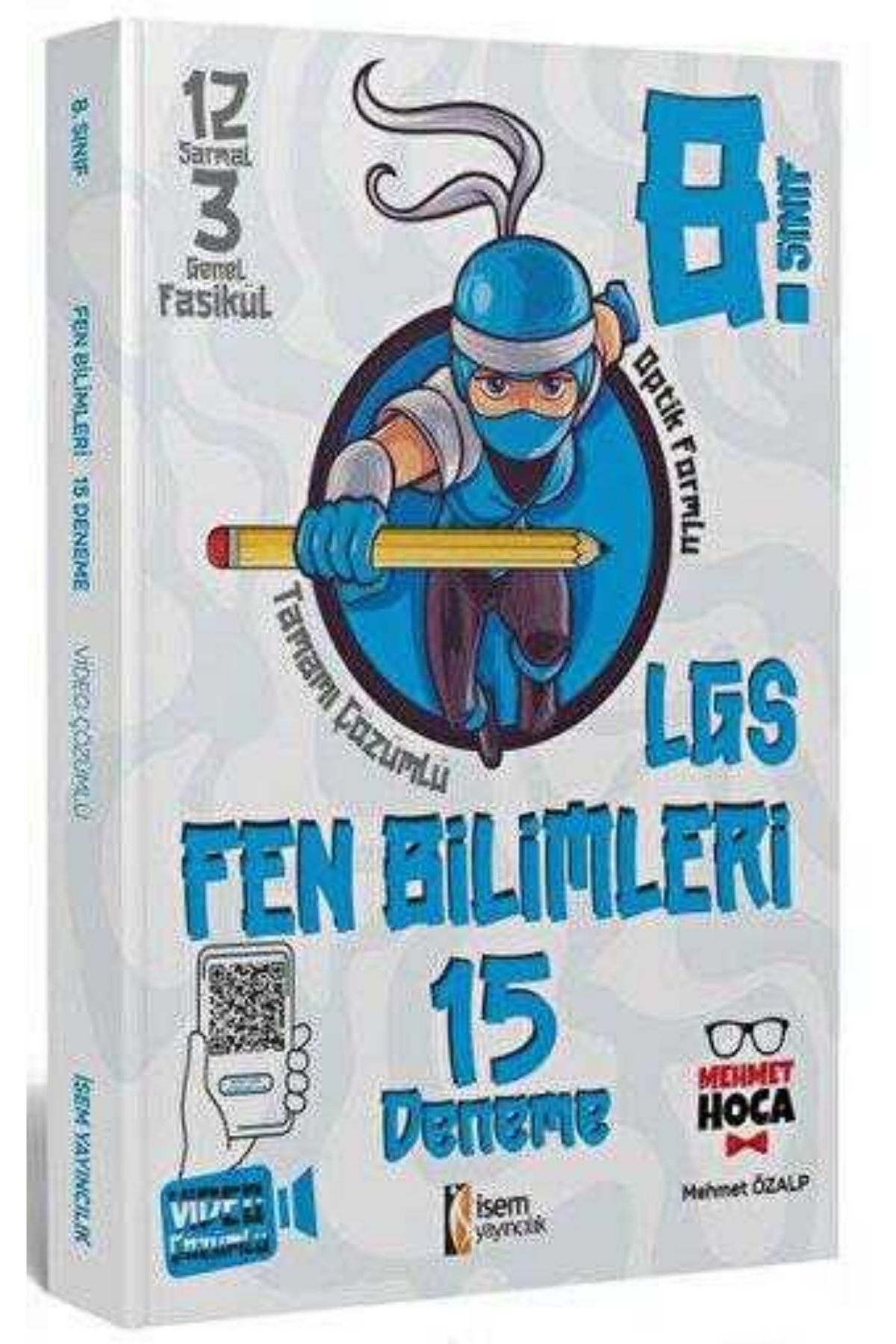 2025 İsem Yayınları 8. Sınıf LGS Fen Bilimleri 15 Deneme