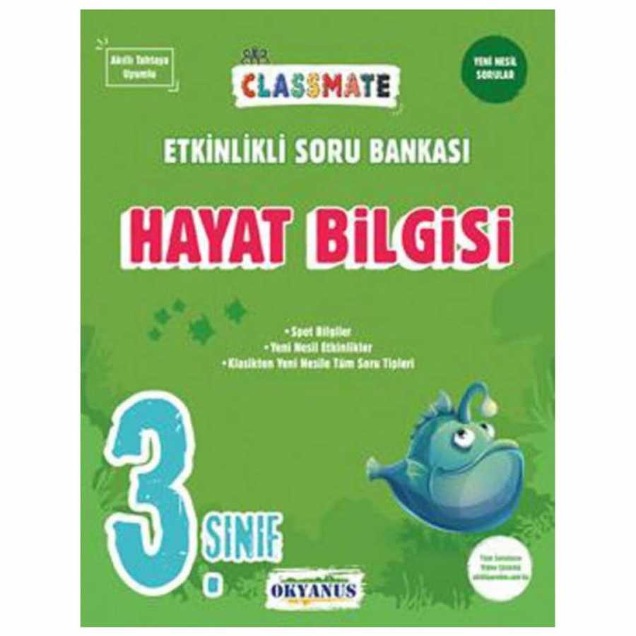 3. Sınıf Classmate Hayat Bilgisi Etkinlikli Soru Bankası 3. Sınıf Classmate Hayat Bilgisi Etkinlikli Soru Bankası