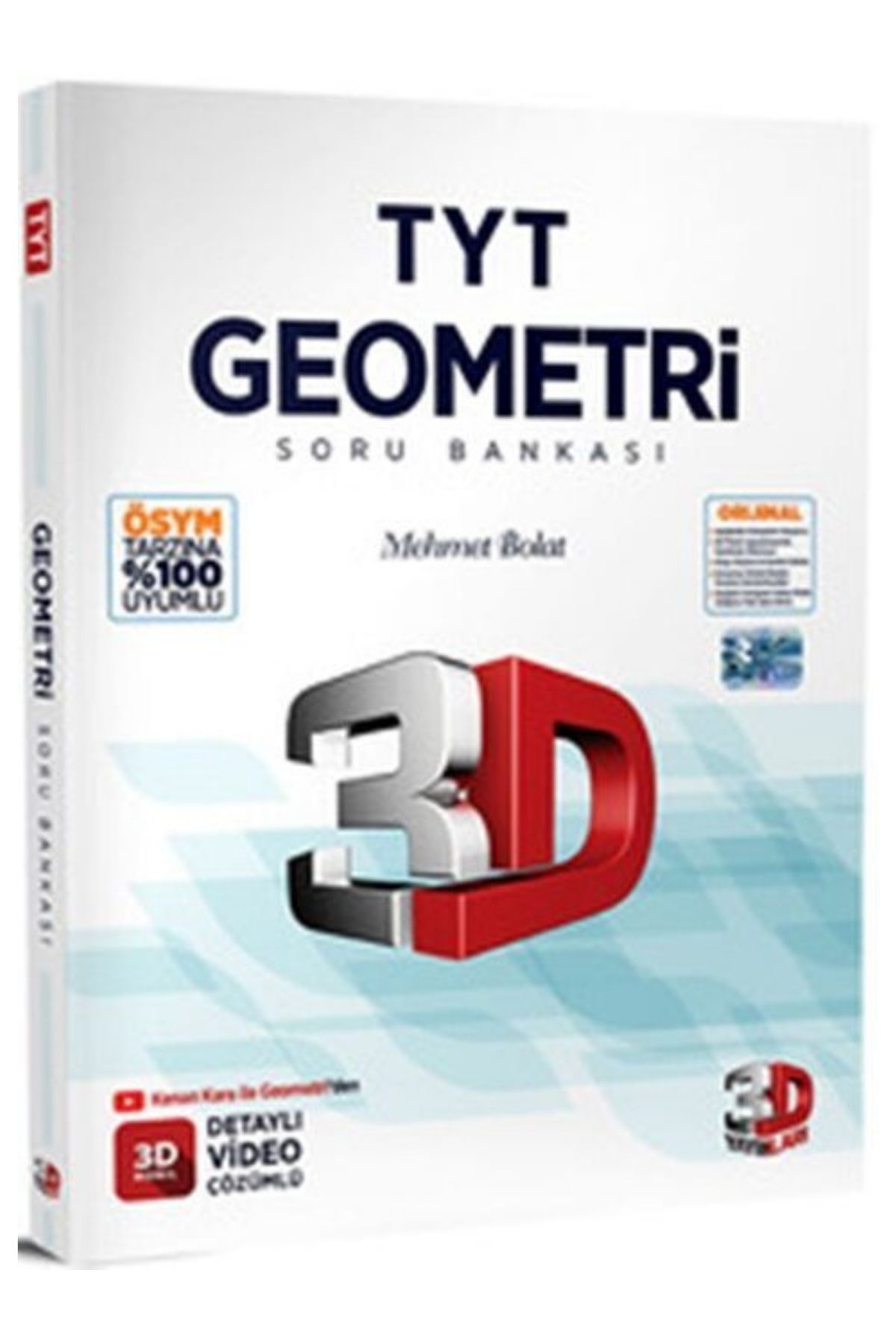 3D Yayınları 2023 TYT Geometri Soru Bankası