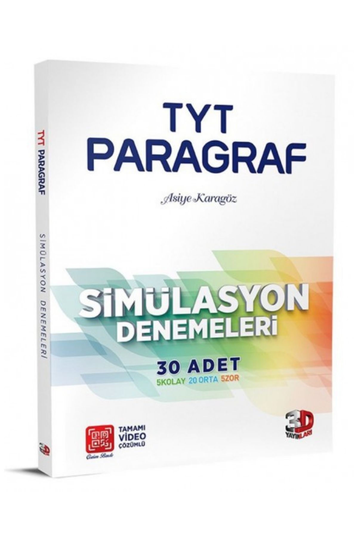 3D Yayınları TYT Paragraf Simülasyon 30 lu Denemeleri