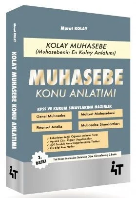 4T Yayınları Kolay Muhasebe Konu Anlatımı 4T Yayınları Kolay Muhasebe Konu Anlatımı