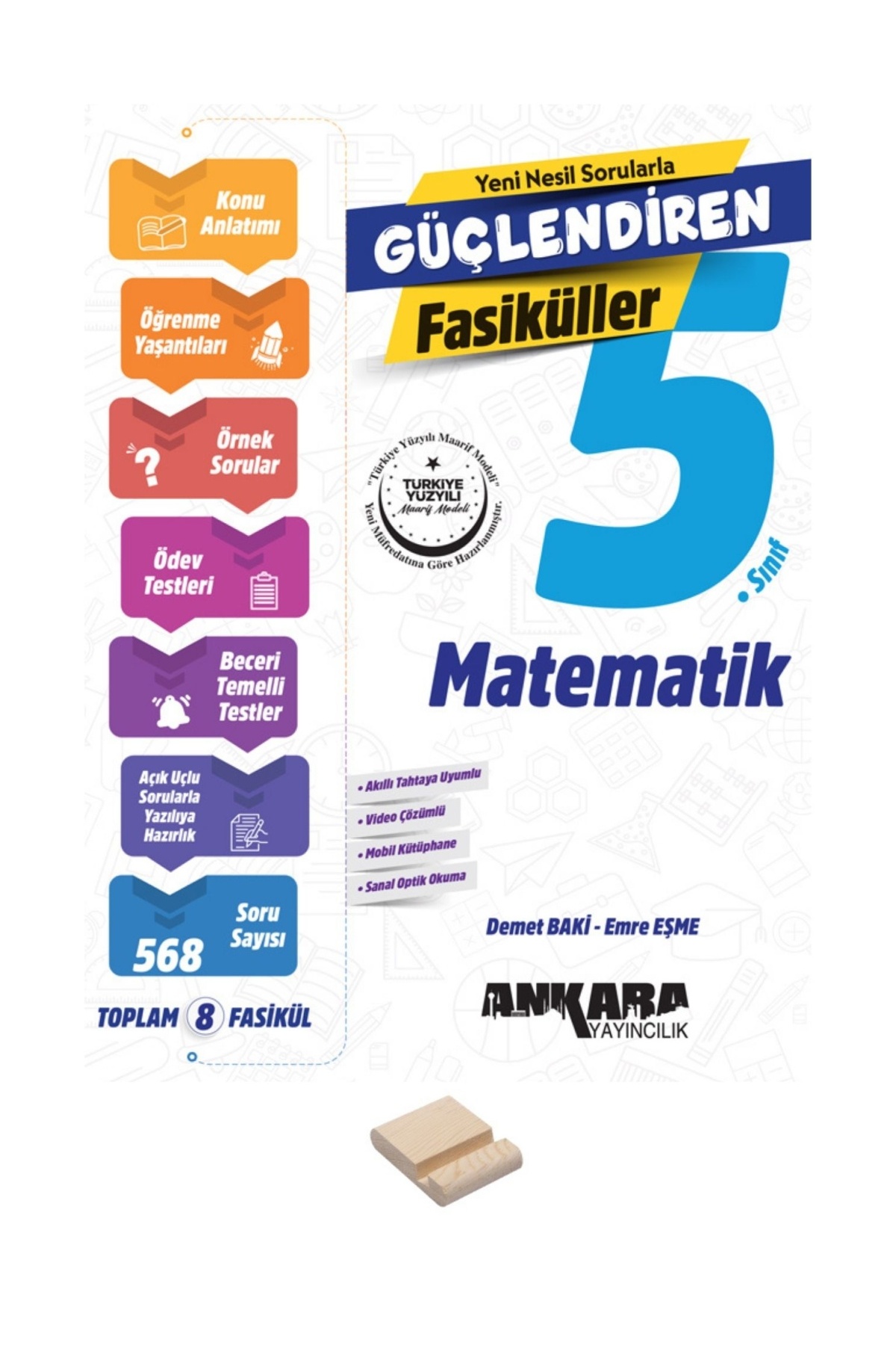 5. Sınıf Güçlendiren Matematik Fasiküller ve Telefon Standı 5. Sınıf Güçlendiren Matematik Fasiküller ve Telefon Standı