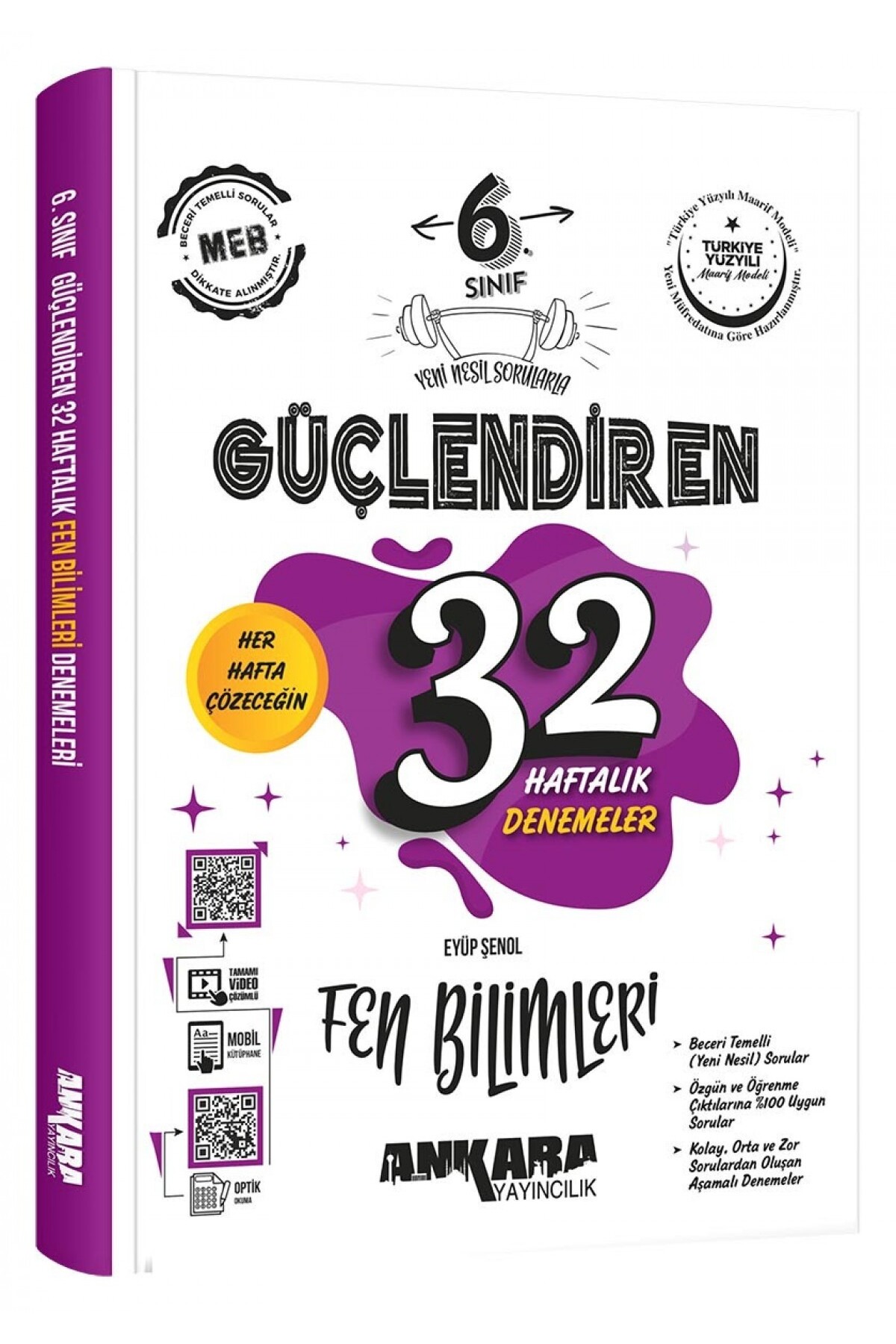 6. Sınıf Güçlendiren 32 Haftalık Fen Bilimleri Kazanım Denemeleri 6. Sınıf Güçlendiren 32 Haftalık Fen Bilimleri Kazanım Denemeleri