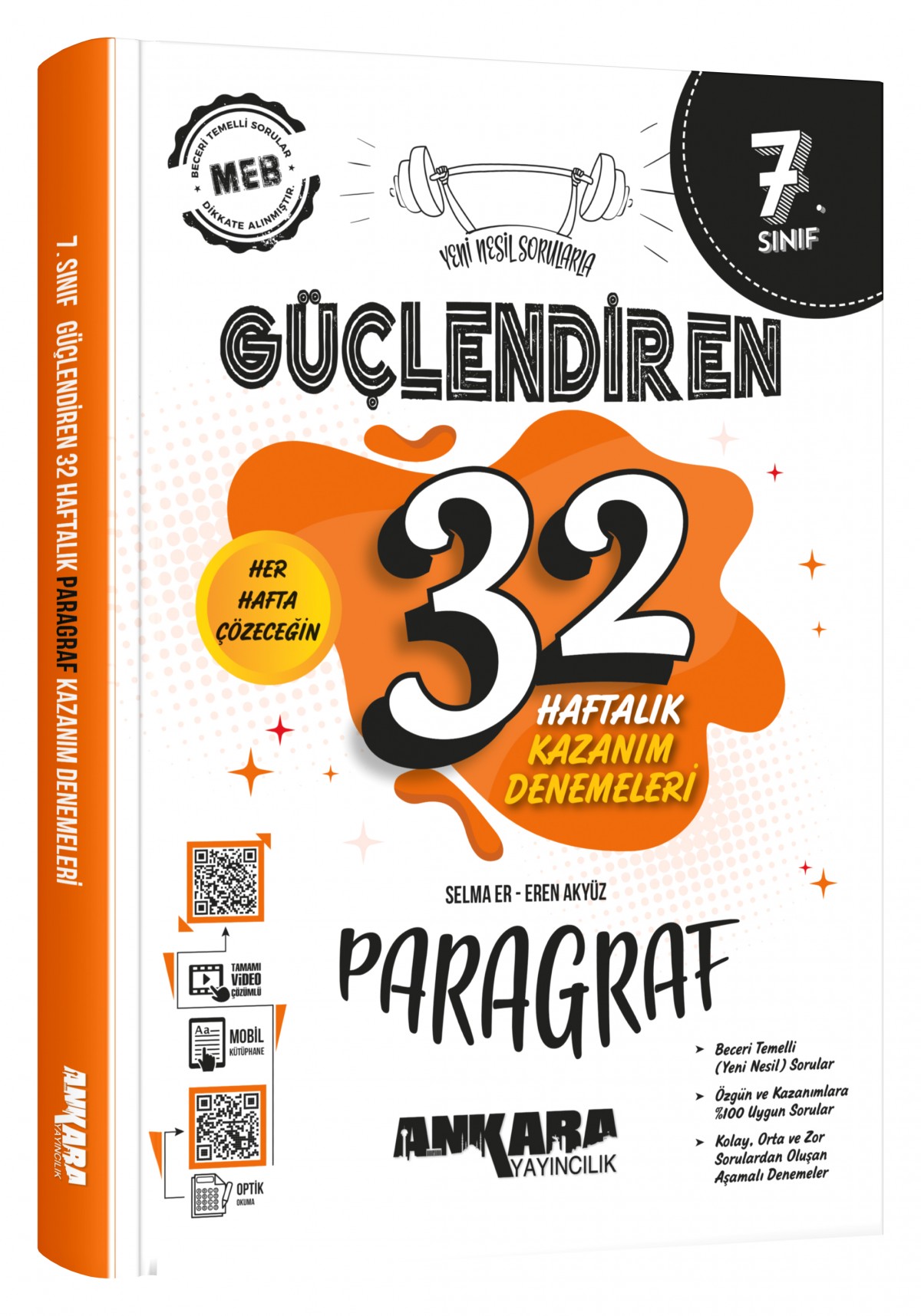 7. Sınıf Güçlendiren 32 Haftalık Paragraf Kazanım Denemeleri 7. Sınıf Güçlendiren 32 Haftalık Paragraf Kazanım Denemeleri