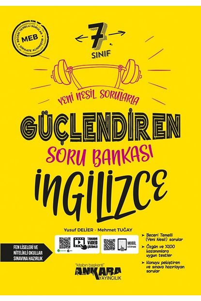 7. Sınıf Ingilizce Güçlendiren Soru Bankası Ankara Yayınları 7. Sınıf Ingilizce Güçlendiren Soru Bankası Ankara Yayınları