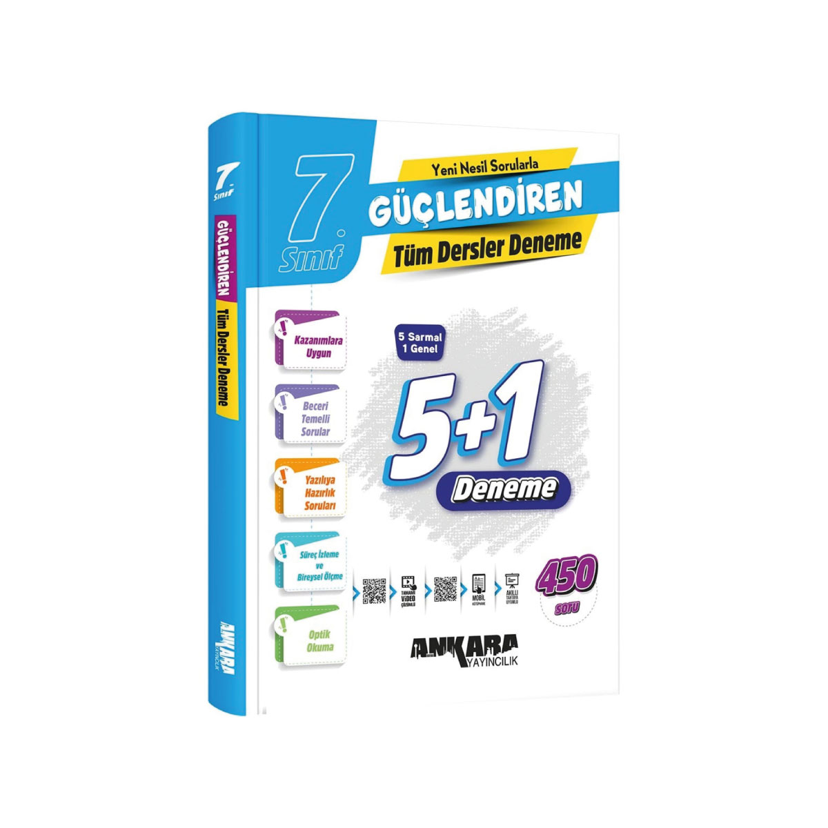 7. Sınıf Rehberim Lgs Hazırlık Ders Takip Kitabı ve 5+1 Güçlendiren Deneme