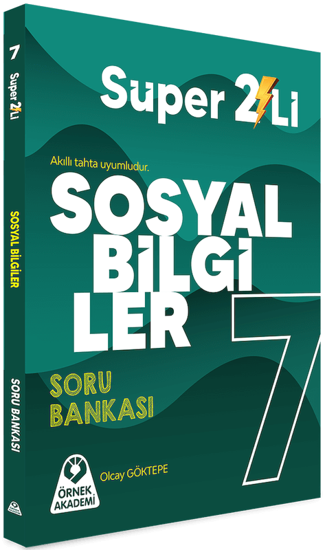 7. Sınıf Süper İkili Sosyal Bilgiler Seti Örnek Akademi 7. Sınıf Süper İkili Sosyal Bilgiler Seti Örnek Akademi