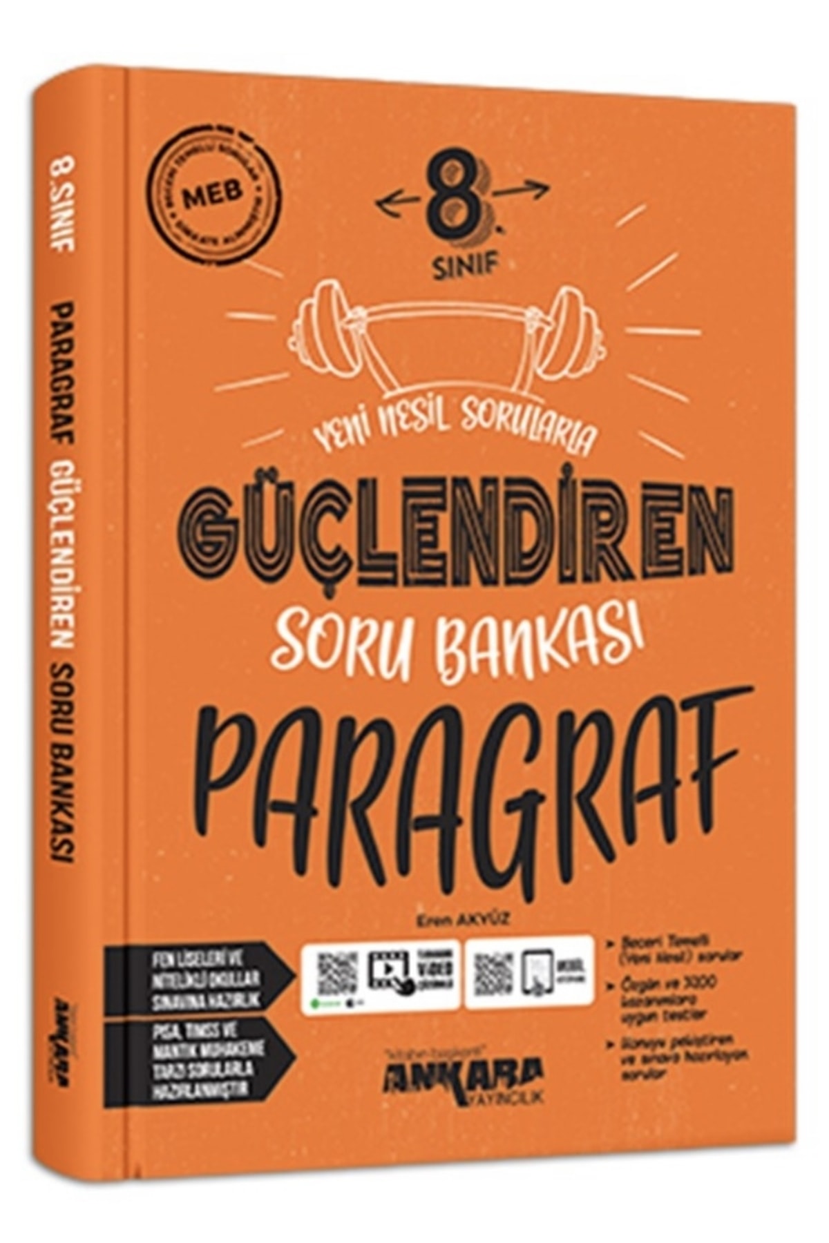 8. Sınıf Paragraf Güçlendiren Soru Bankası - Sözel-sayısal Mantık Ve Muhakeme Soru Bankası 8. Sınıf Paragraf Güçlendiren Soru Bankası - Sözel-sayısal Mantık Ve Muhakeme Soru Bankası