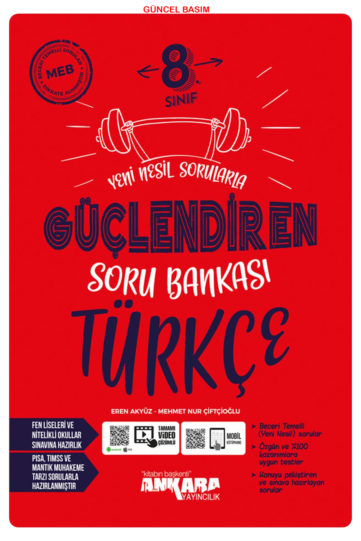 8.Sınıf Türkçe Yeni Nesil Sorularla Güçlendiren Soru Bankası Yeni Müfredat 8.Sınıf Türkçe Yeni Nesil Sorularla Güçlendiren Soru Bankası Yeni Müfredat