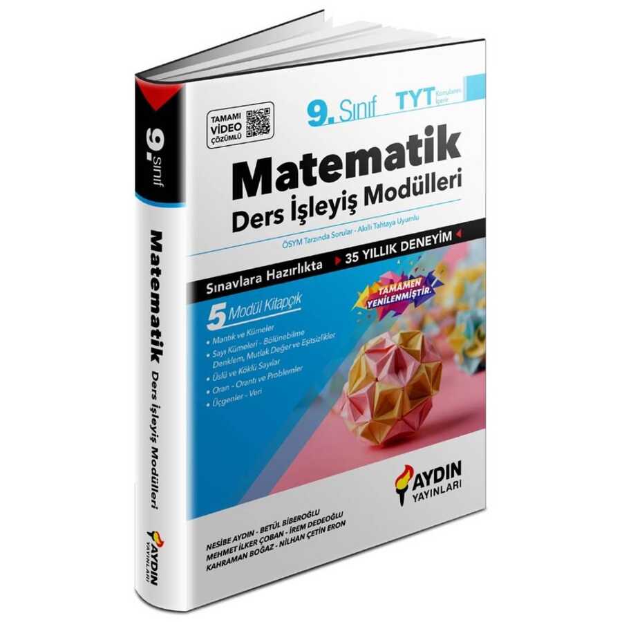 9. Sınıf Matematik Ders İşleyiş Modülleri