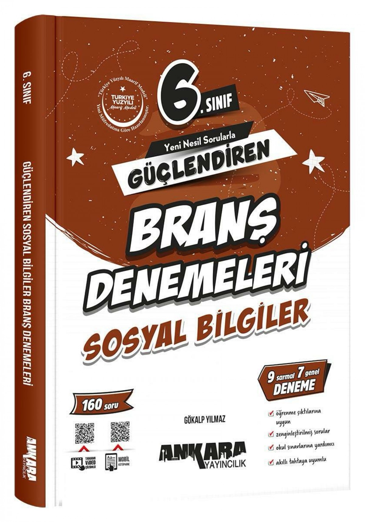 ANKARA YAY. 6.SINIF GÜÇLENDİREN SOSYAL BİLGİLER BRANŞ DENEMELERİ 2026
