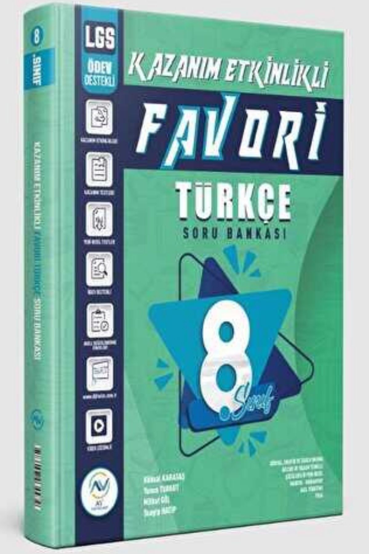 AV Yayınları 8. Sınıf Favori Kazanım Etkinlikli Soru Bankası Türkçe AV Yayınları 8. Sınıf Favori Kazanım Etkinlikli Soru Bankası Türkçe