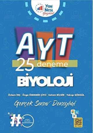 AYT Biyoloji 25 Deneme Sınavı AYT Biyoloji 25 Deneme Sınavı