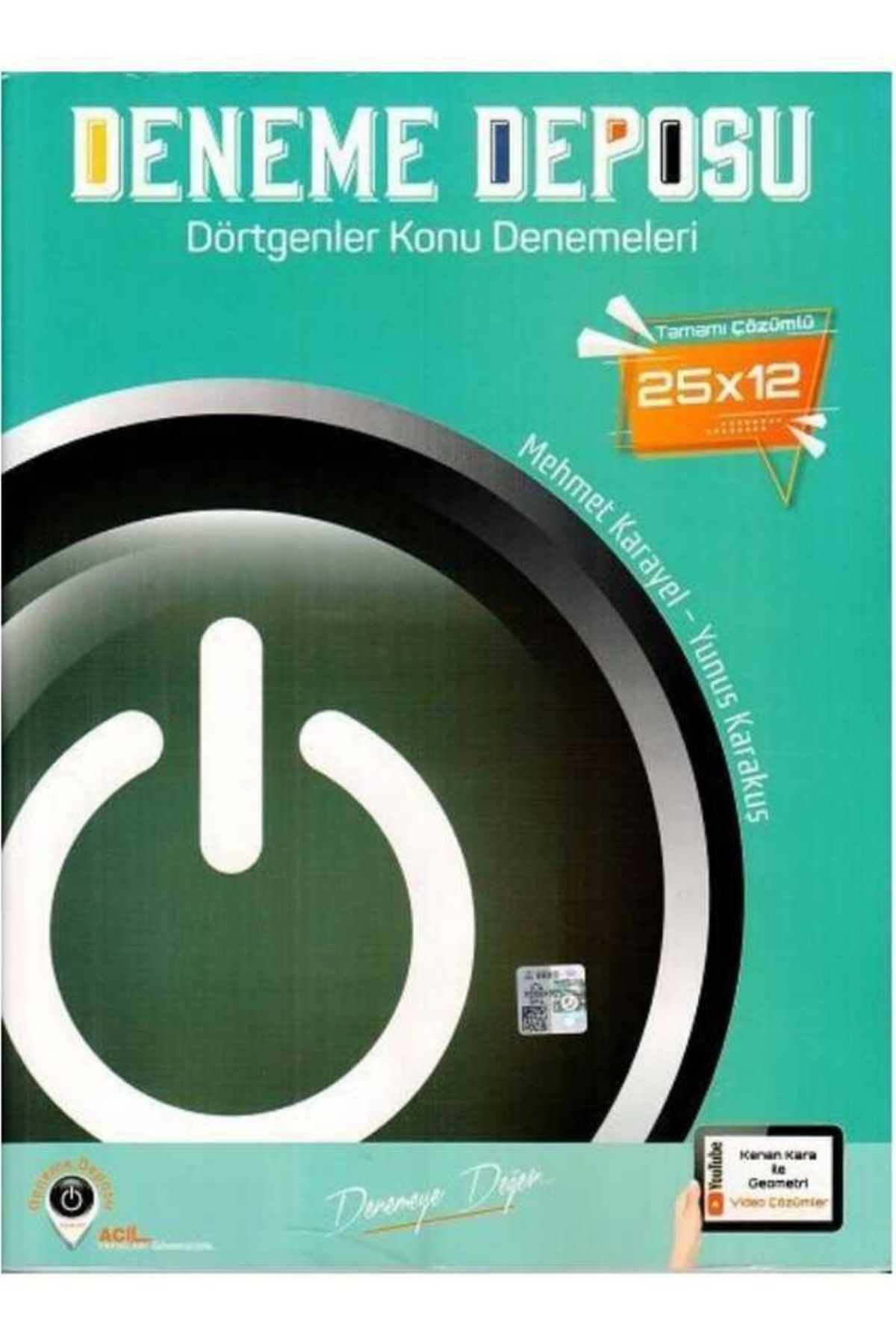 AYT Dörtgenler Konu Denemeleri AYT Dörtgenler Konu Denemeleri