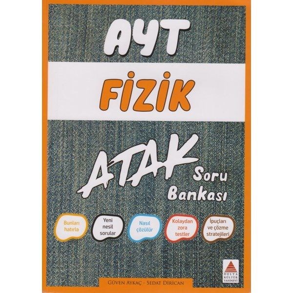 AYT Fizik Atak Soru Bankası Delta Kültür Yayınları