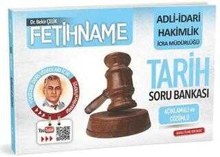 Adli İdari Hakimlik İcra Müdürlüğü Fetihname Tarih Soru Bankası Çözümlü Adli İdari Hakimlik İcra Müdürlüğü Fetihname Tarih Soru Bankası Çözümlü