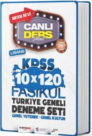 Akademi Denizi Yayıncılık KPSS Genel Kültür Genel Yetenek 10 x 120 Fasikül Türkiye Geneli Deneme Seti Akademi Denizi Yayıncılık KPSS Genel Kültür Genel Yetenek 10 x 120 Fasikül Türkiye Geneli Deneme Seti