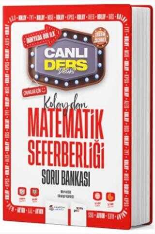 Akademi Denizi Yayıncılık KPSS TYT Kolaydan Matematik Seferberliği Soru Bankası