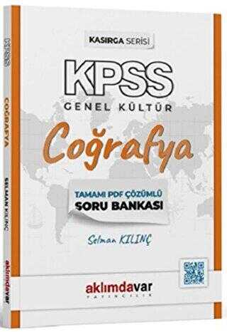 Aklımdavar Yayıncılık 2024 KPSS Kasırga Serisi Coğrafya Soru Bankası Aklımdavar Yayıncılık 2024 KPSS Kasırga Serisi Coğrafya Soru Bankası