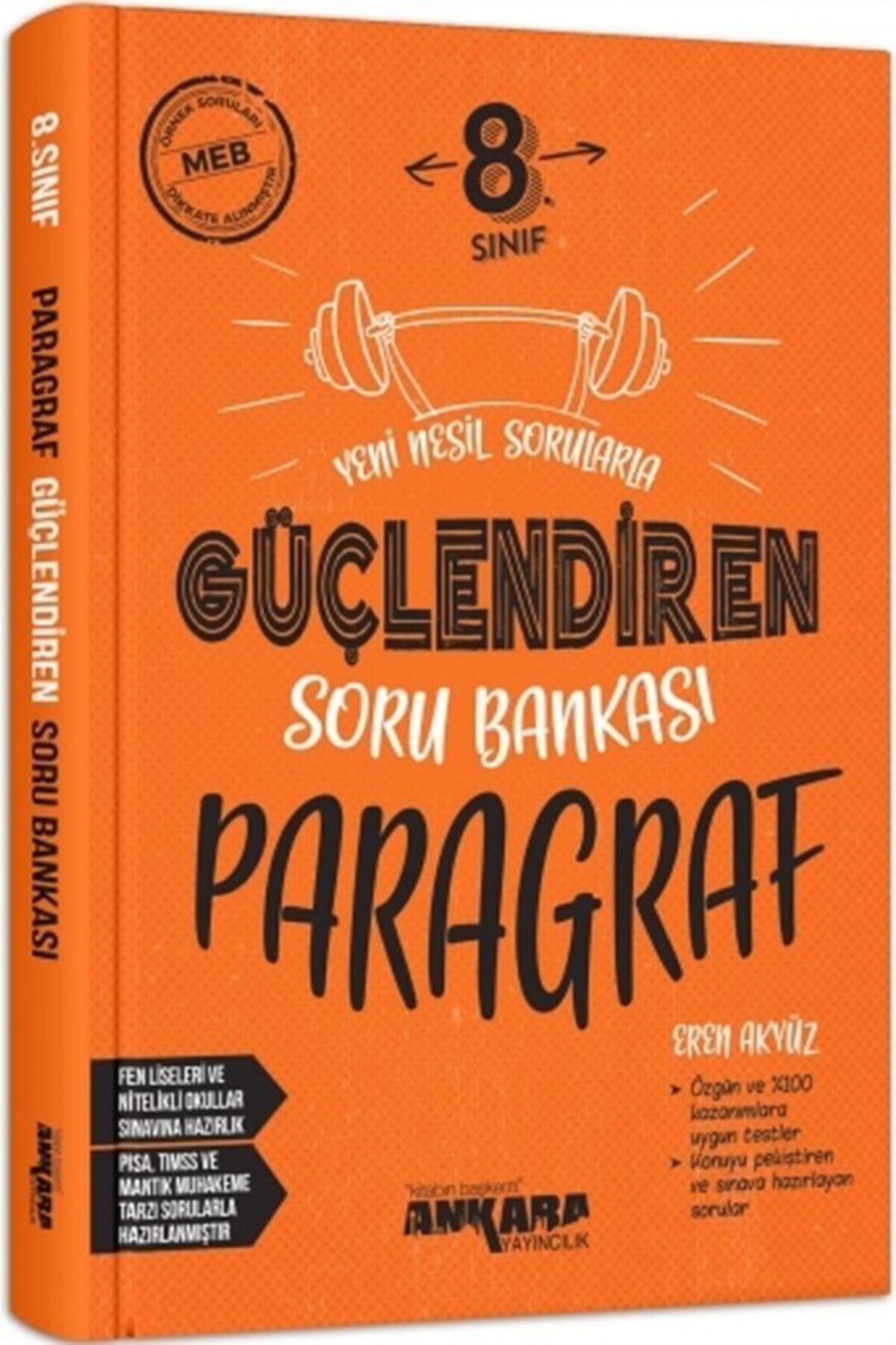 Ankara 8. Sınıf Lgs Güçlendiren Paragraf Soru Bankası (2025-2026) Ankara 8. Sınıf Lgs Güçlendiren Paragraf Soru Bankası (2025-2026)
