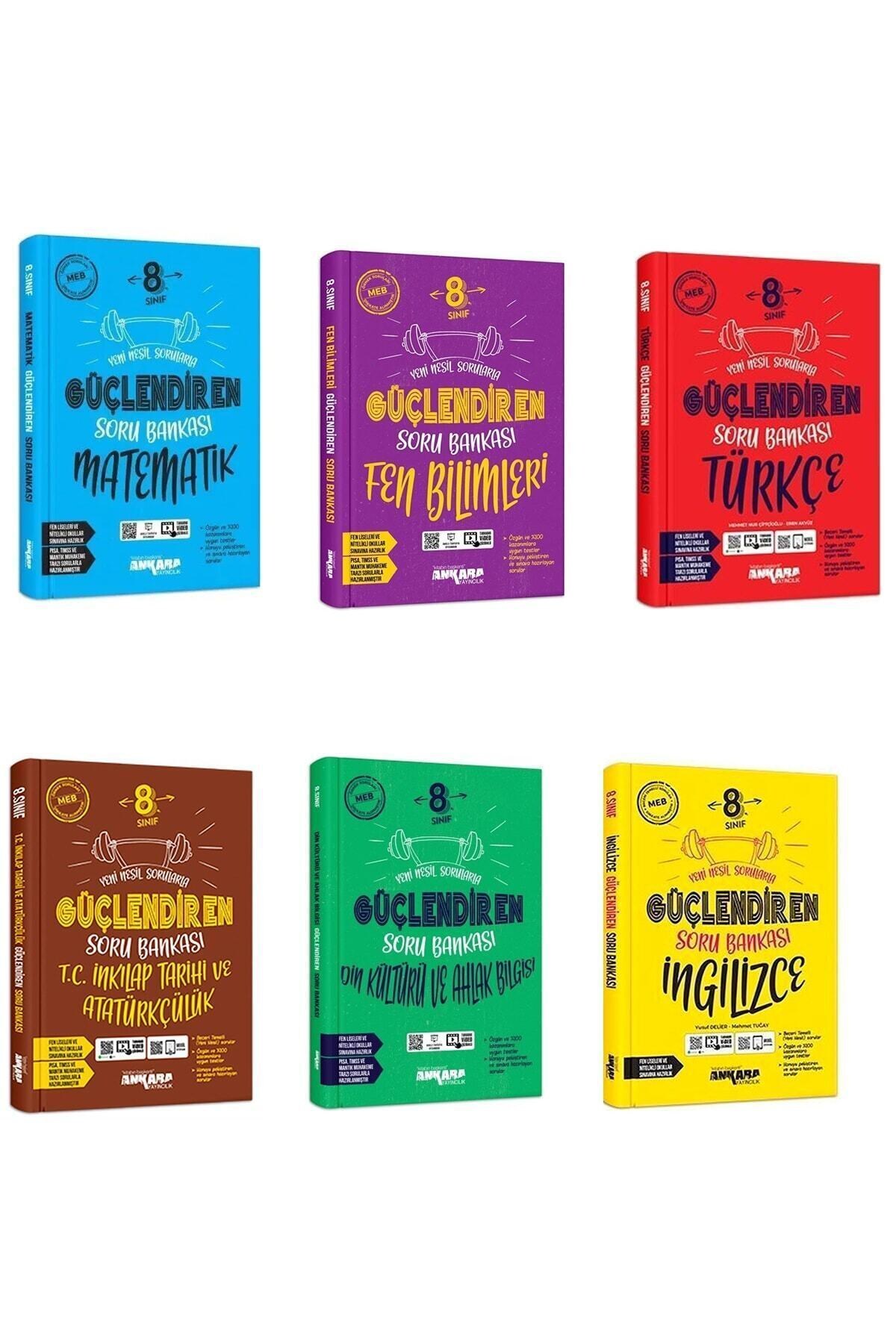 Ankara 8.sınıf Lgs Matematik Fen Türkçe Inkılap Din Kültürü Ingilizce Soru Bankası Seti (6 Kitap) Ankara 8.sınıf Lgs Matematik Fen Türkçe Inkılap Din Kültürü Ingilizce Soru Bankası Seti (6 Kitap)