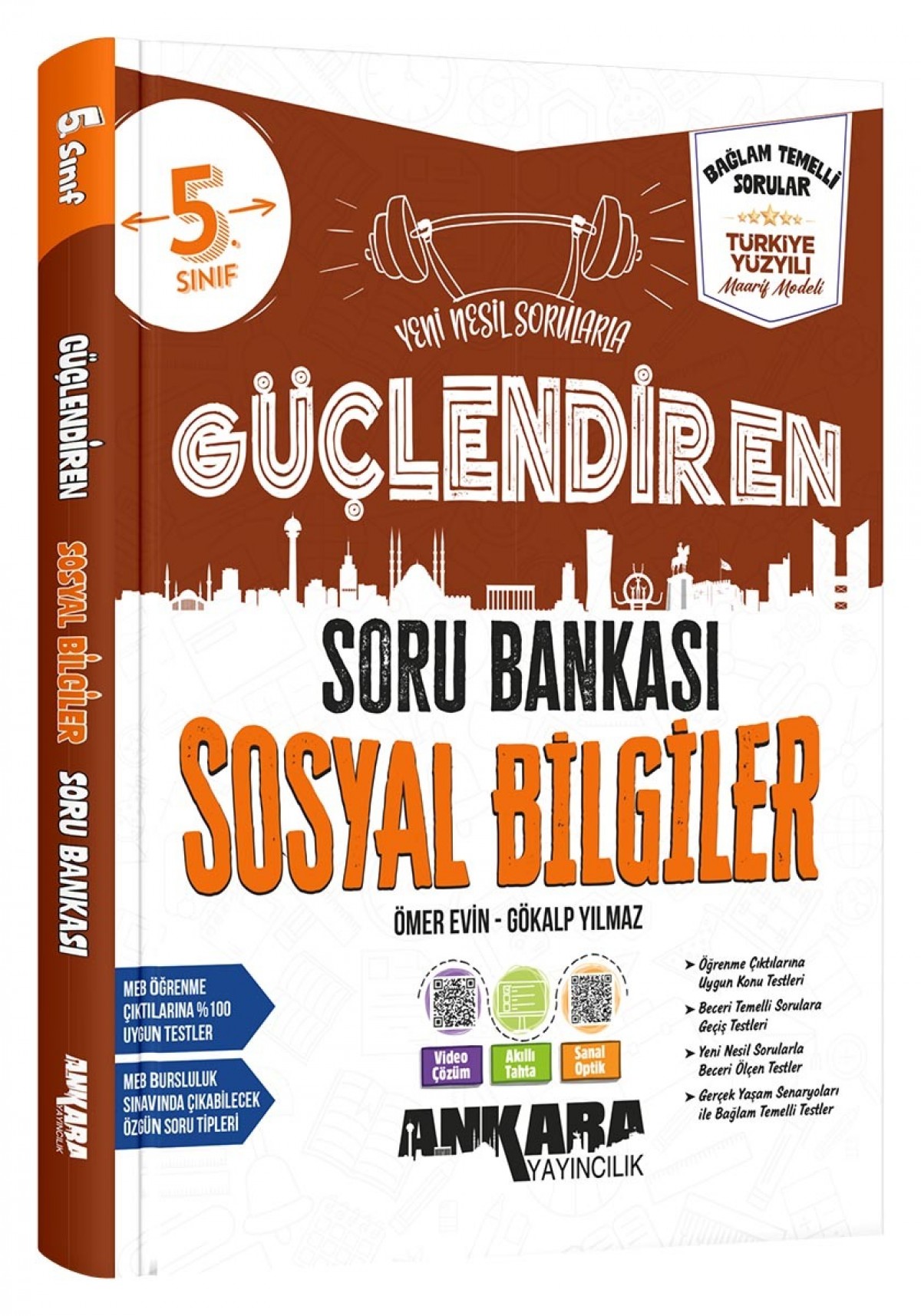 Ankara Yayıncılık .5 Sınıf Güçlendiren Sosyal Bilgiler Soru Bankası