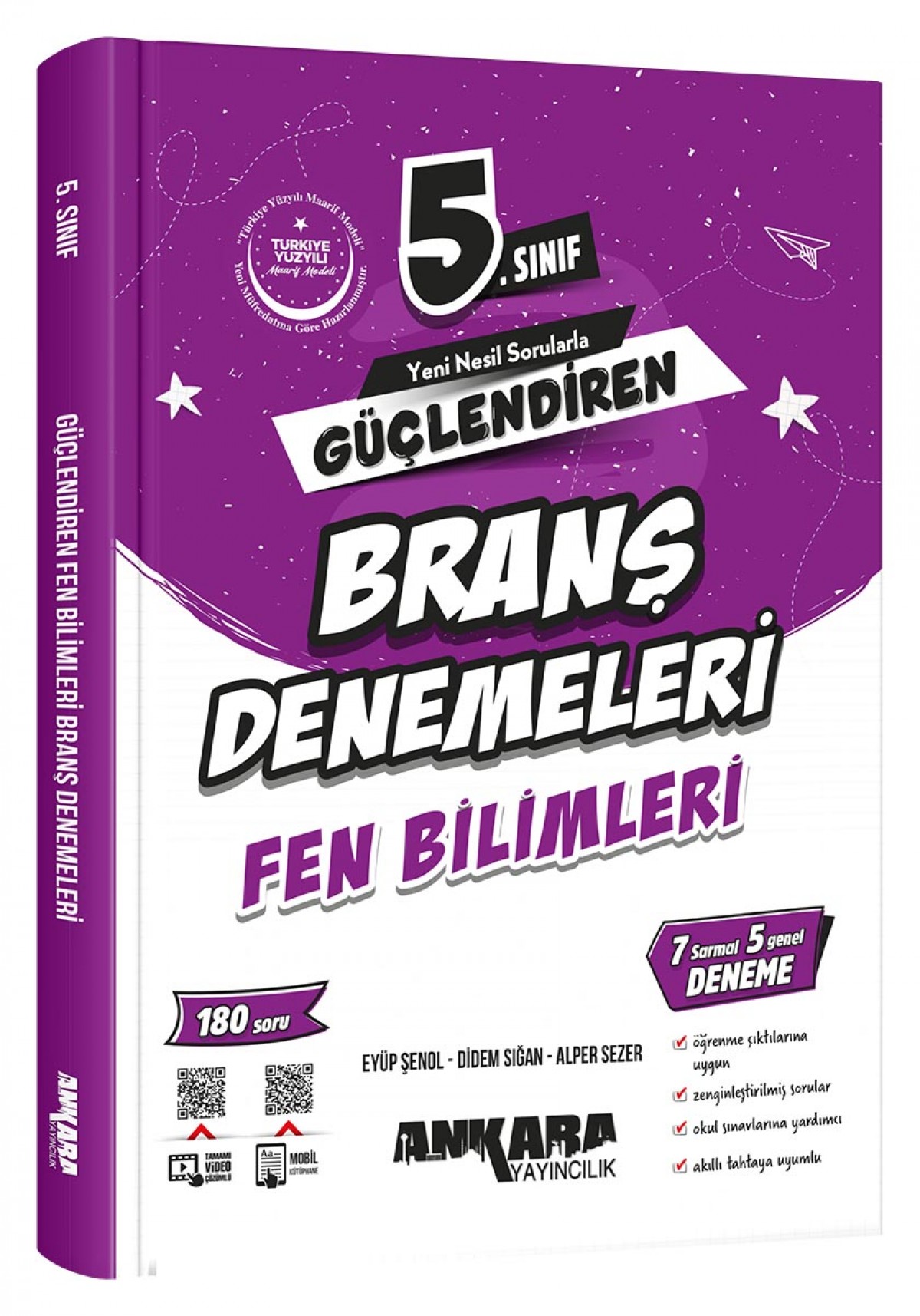 Ankara Yayıncılık 5.Sınıf Güçlendiren Fen Bilimleri Branş Denemeleri