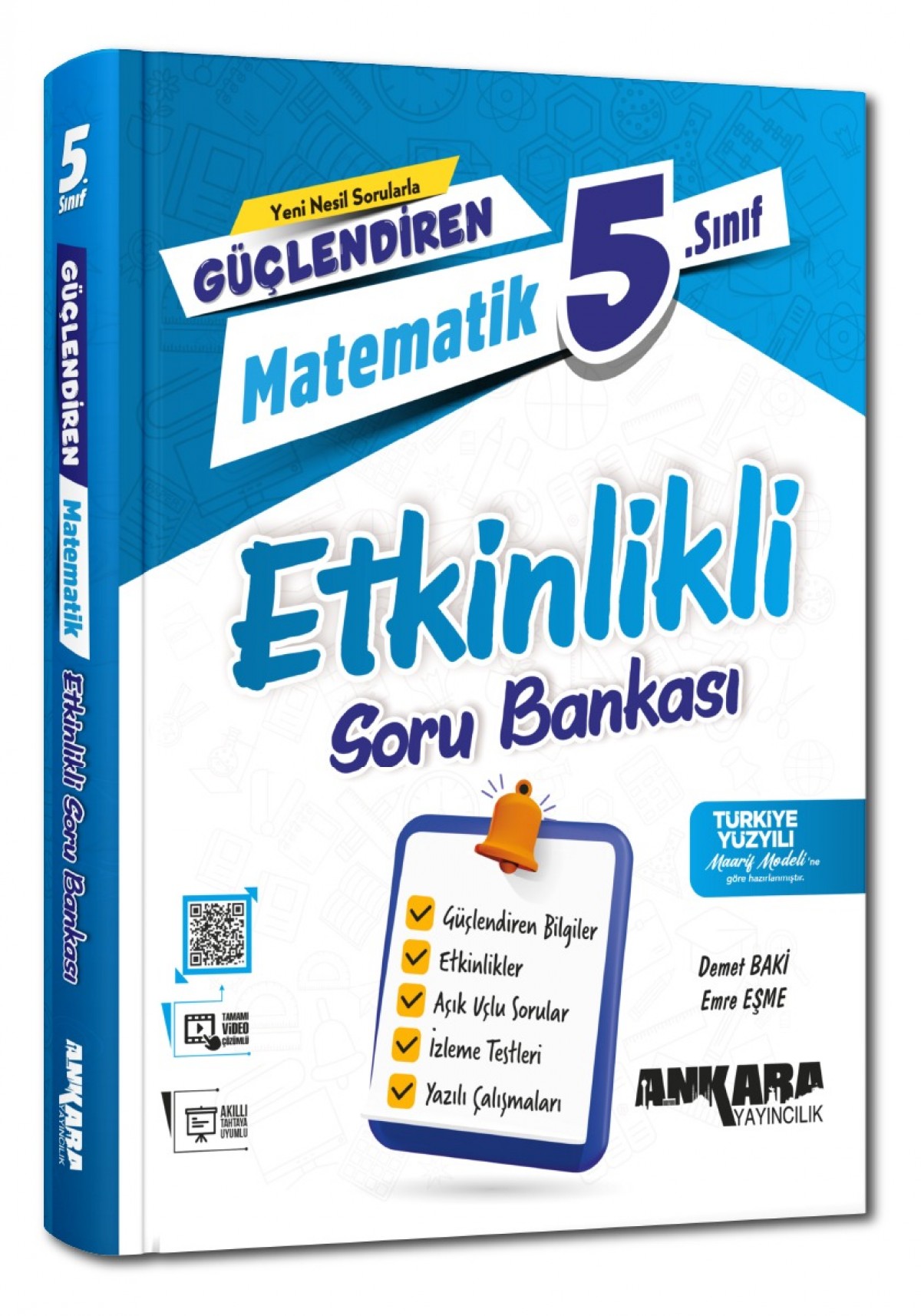 Ankara Yayıncılık 5.Sınıf Güçlendiren Matematik Etkinlikli  Soru Bankası