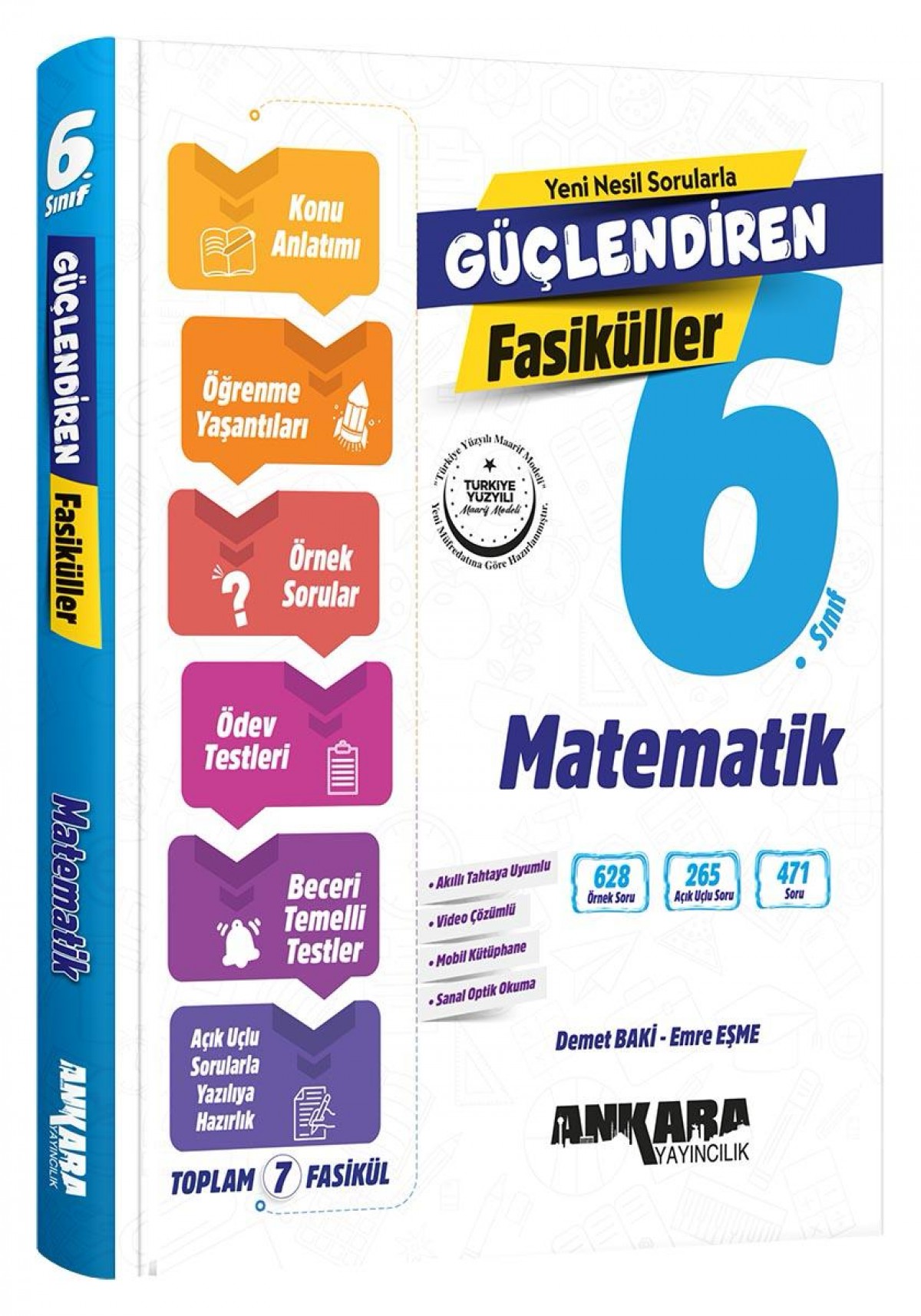 Ankara Yayıncılık 6. Sınıf Güçlendiren Matematik Fasiküller