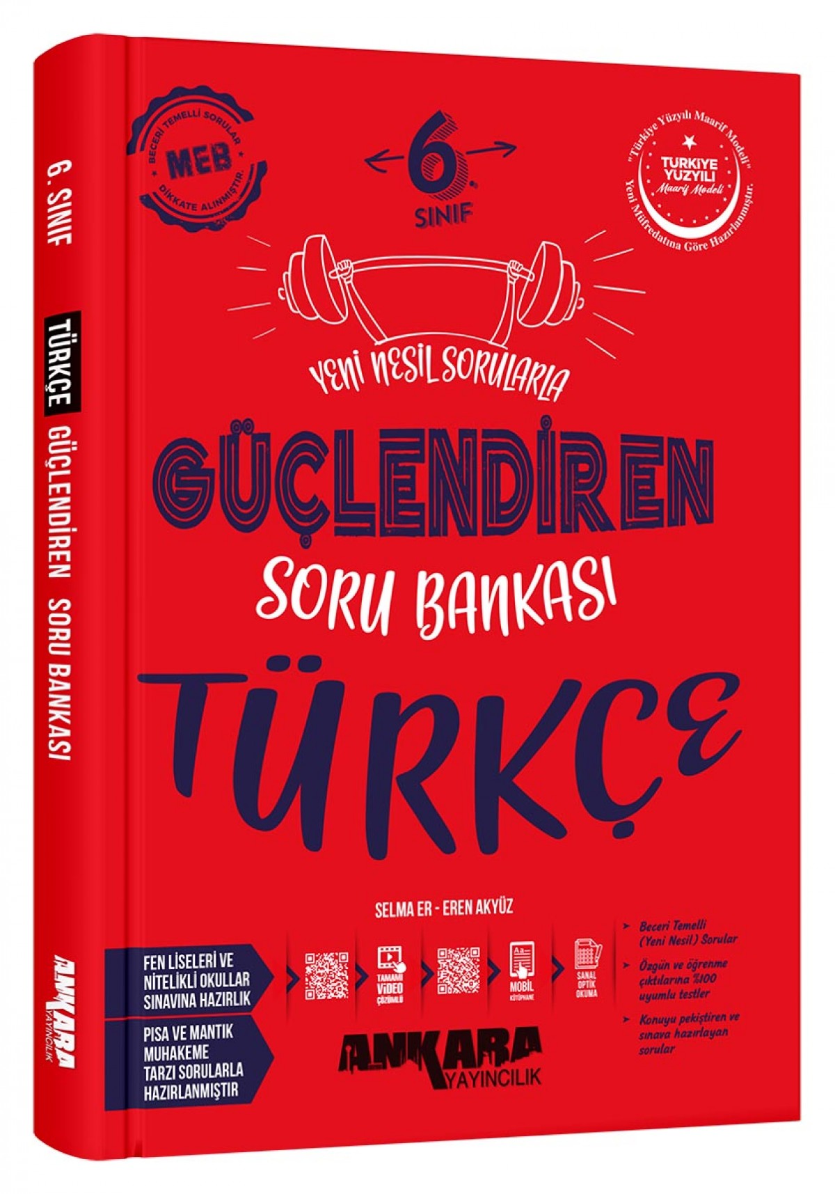 Ankara Yayıncılık 6. Sınıf Türkçe Güçlendiren Soru Bankası Soru