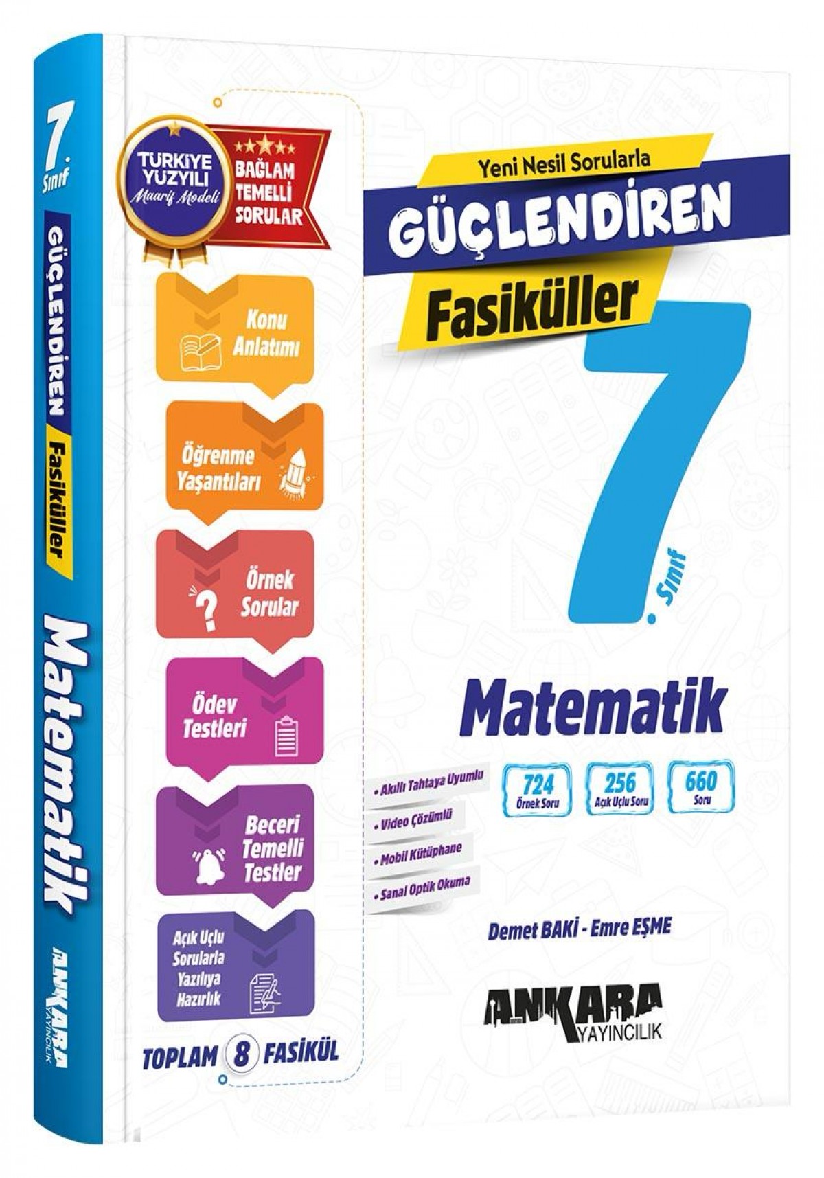 Ankara Yayıncılık 7. Sınıf Güçlendiren Matematik  Fasüller