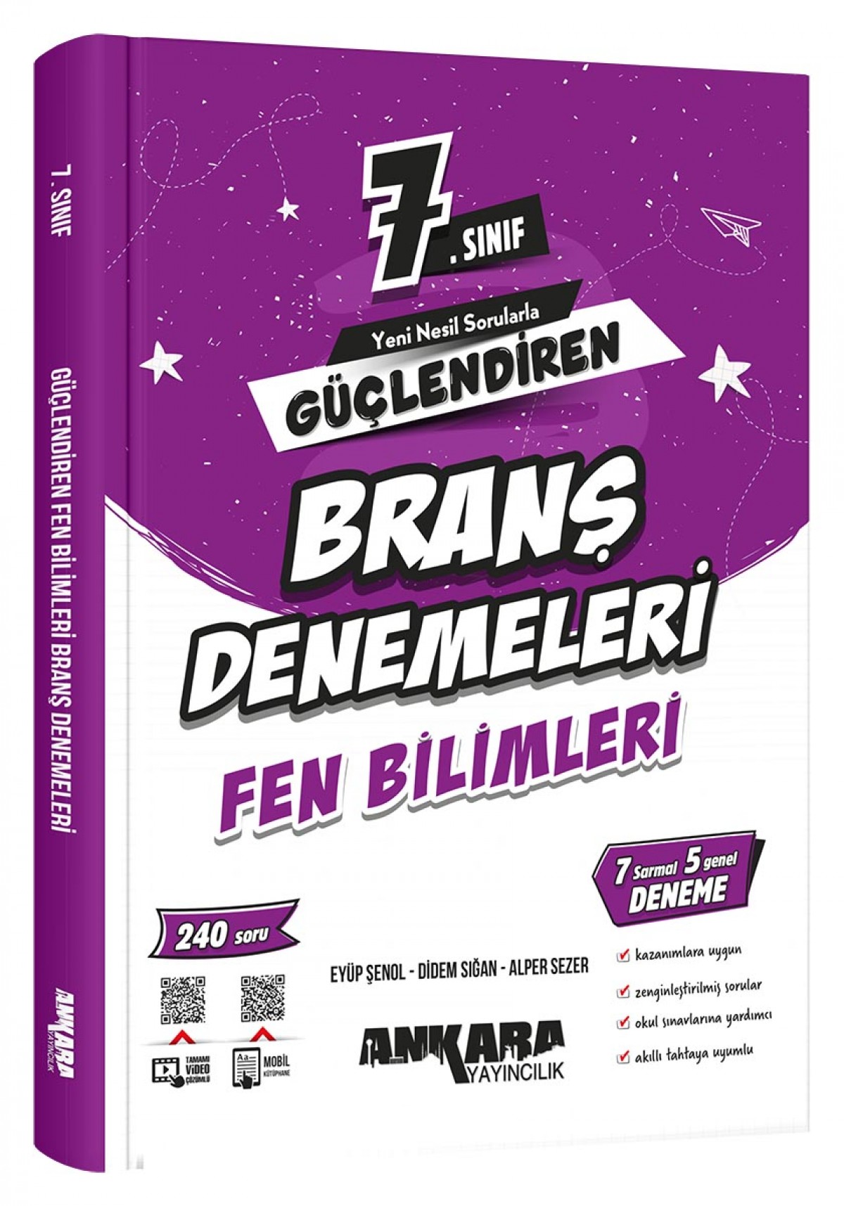 Ankara Yayıncılık 7.Sınıf Güçlendiren Fen Bilimleri Branş Denemeleri