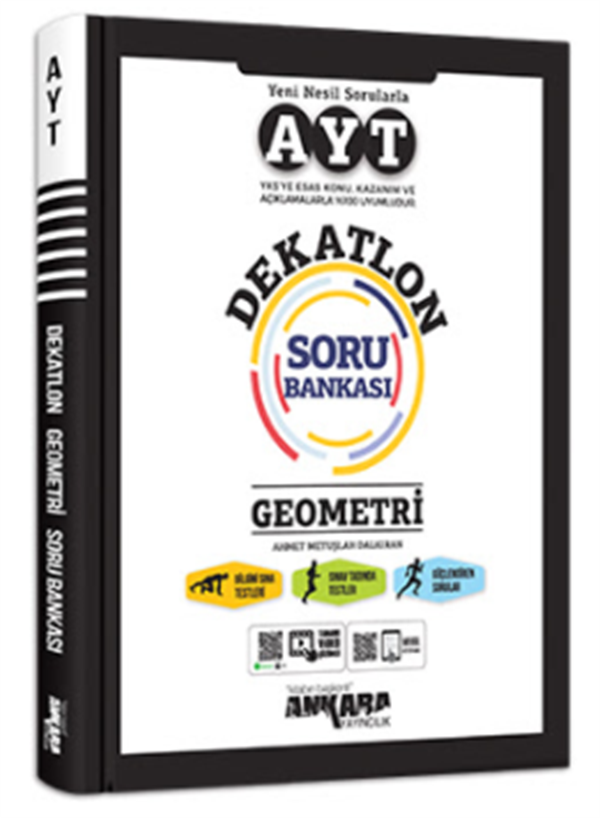 Ankara Yayıncılık AYT Geometri Dekatlon Soru Bankası