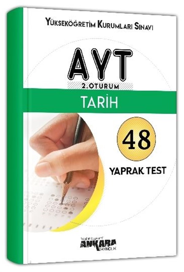 Ankara Yayıncılık AYT Tarih 48 Yaprak Test