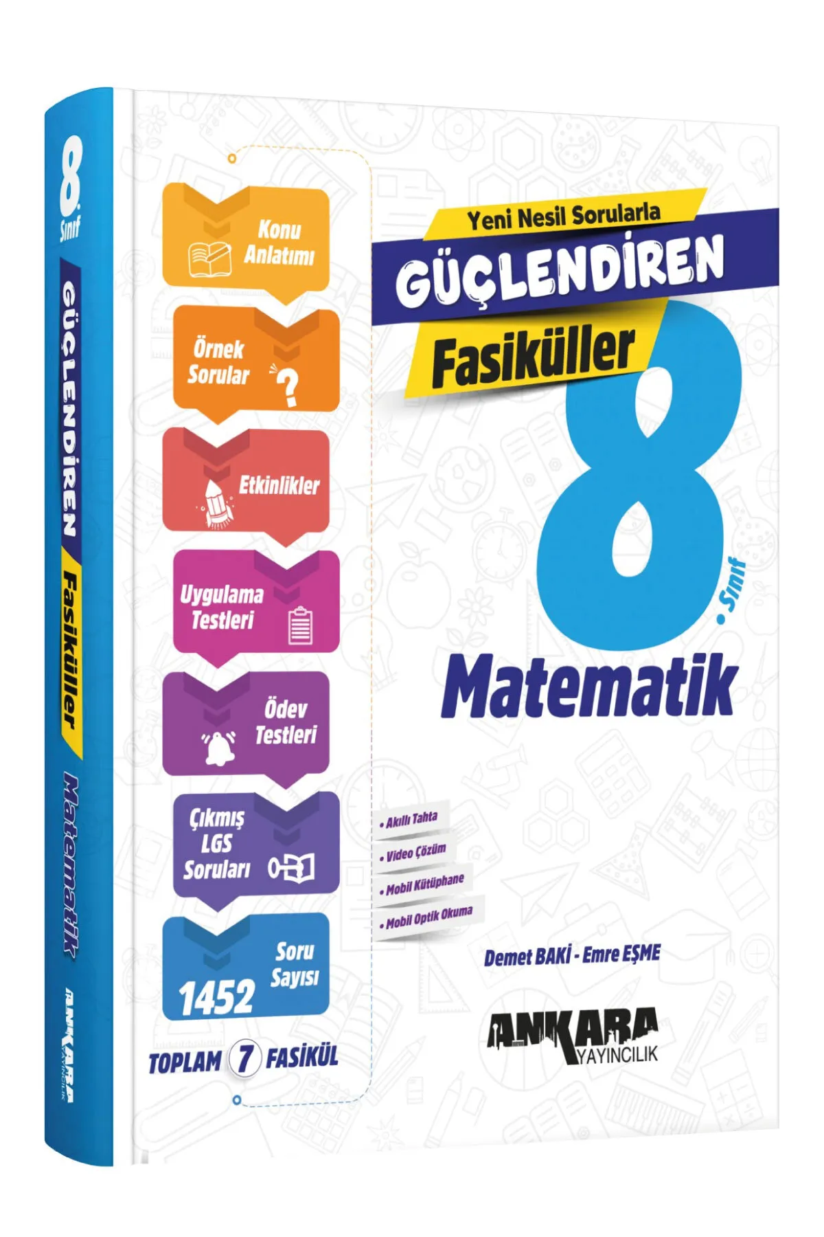 Ankara Yayıncılık LGS 4’lü Matematik Seti – Konu Fasikülleri, Soru Bankası ve Deneme Sınavı