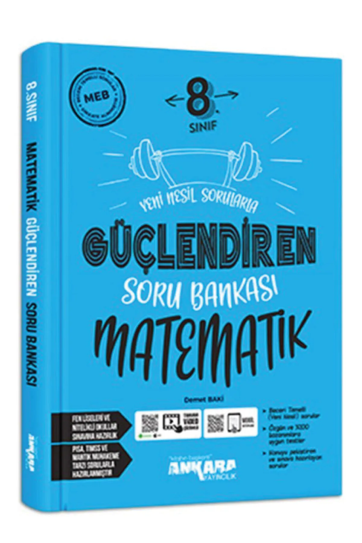 Ankara Yayıncılık LGS 4’lü Matematik Seti – Konu Fasikülleri, Soru Bankası ve Deneme Sınavı
