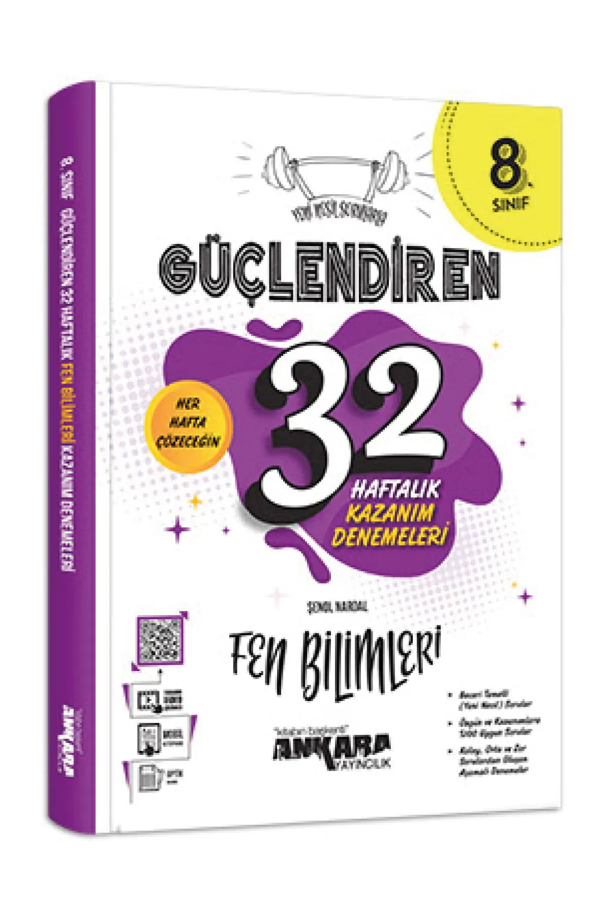 Ankara Yayıncılık LGS 6’lı Deneme Sınavı Seti – 32 Haftalık Güçlendiren Deneme Programı