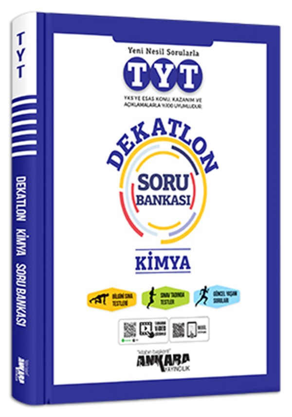 Ankara Yayıncılık TYT Kimya Dekatlon Soru Bankası