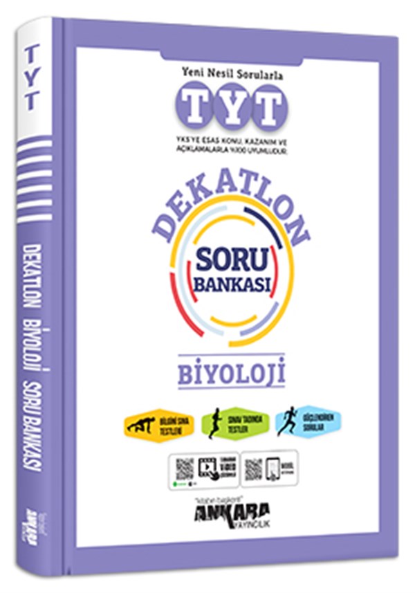 Ankara Yayıncılık Tyt Dekatlon Biyoloji Soru Bankası