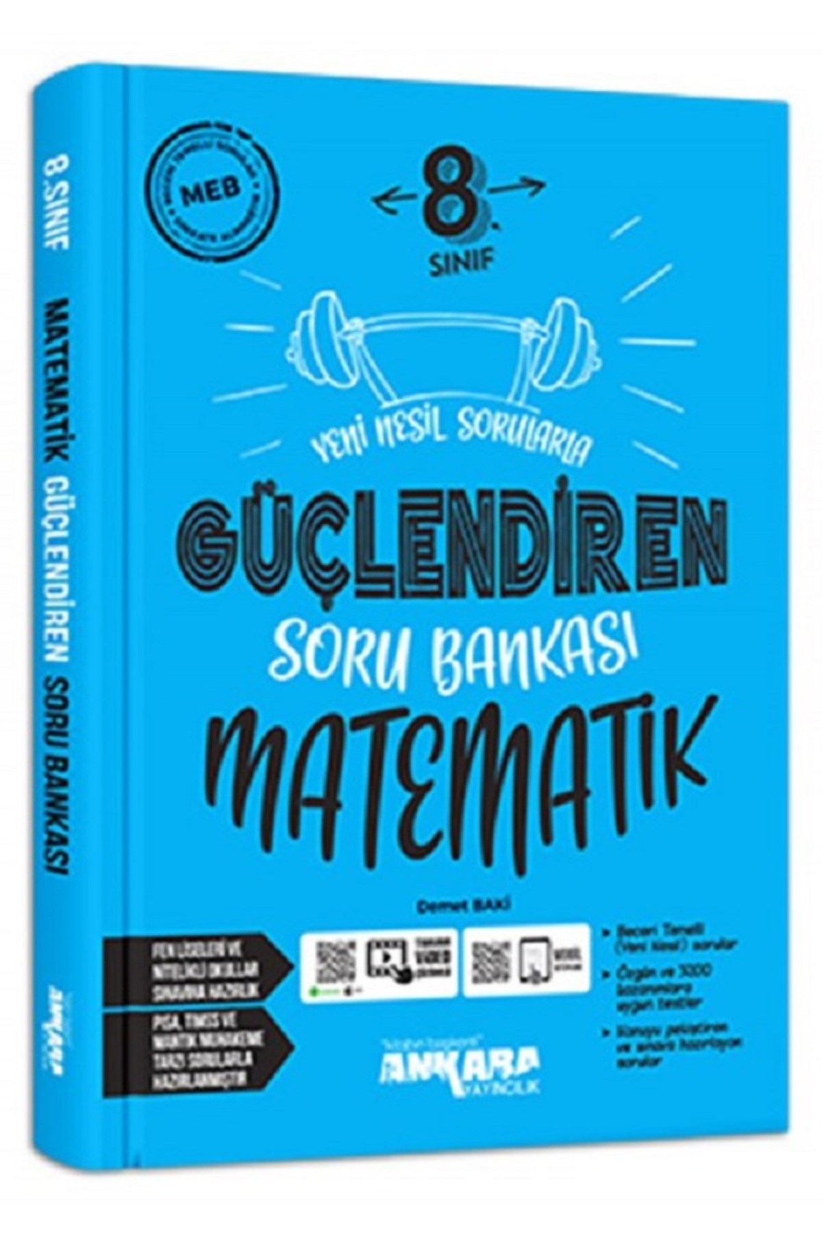 Ankara Yayınları 8. Sınıf Matematik Güçlendiren Soru Bankası Ankara Yayınları 8. Sınıf Matematik Güçlendiren Soru Bankası