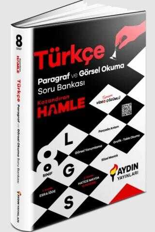 Aydın Yayınları 8. Sınıf Görsel Okuma ve Paragraf Soru Bankası